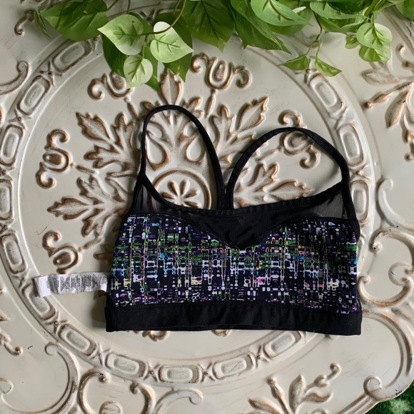Reversible Fabletics Snapdragon Mesh Sports Bra Size Extra Small - Picture 2 of 12